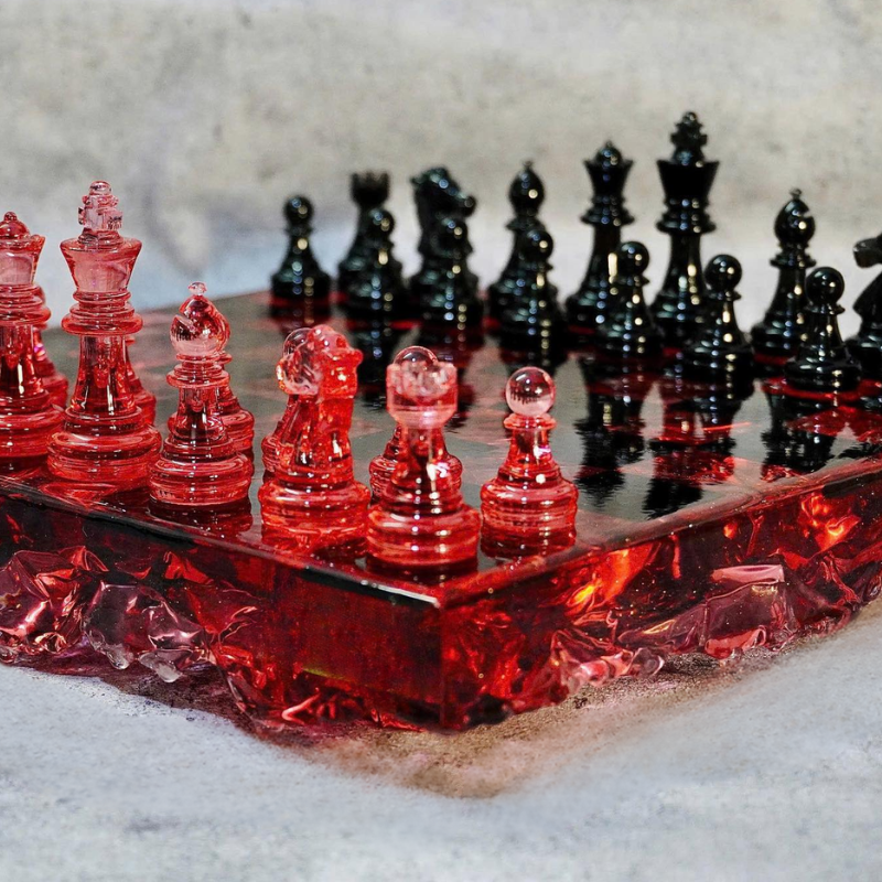 Clarity Chess Set – Bộ Cờ Minh Triết Tinh Khiết