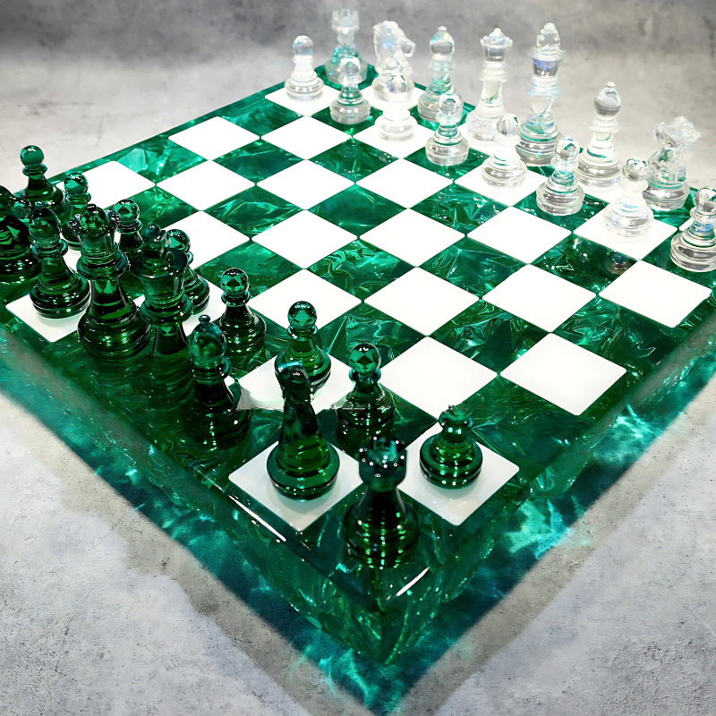VERDANT CHESS SET - BỘ CỜ NGỌC LỤC UY NGHI