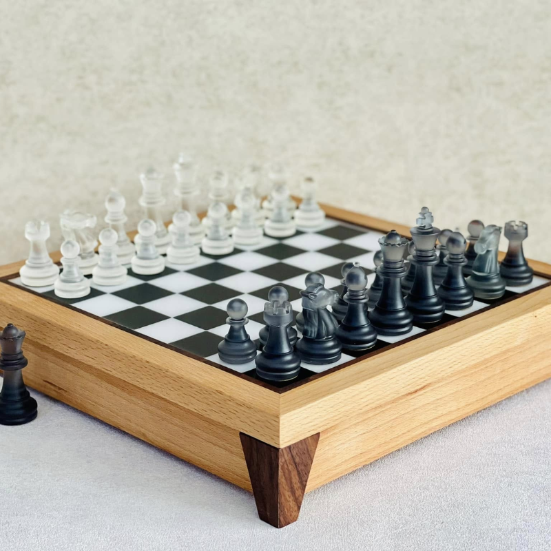 MONARCH CHESS SET – BÀN CỜ VƯƠNG GỖ