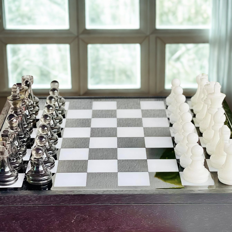 ONYX CHESS SET – BÀN CỜ HẮC NGỌC